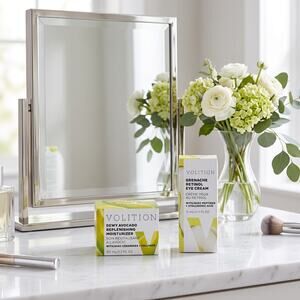 Volition Dewy Avocado Moisturizer + Grenache Retinol Eye Cream Skincare Duo